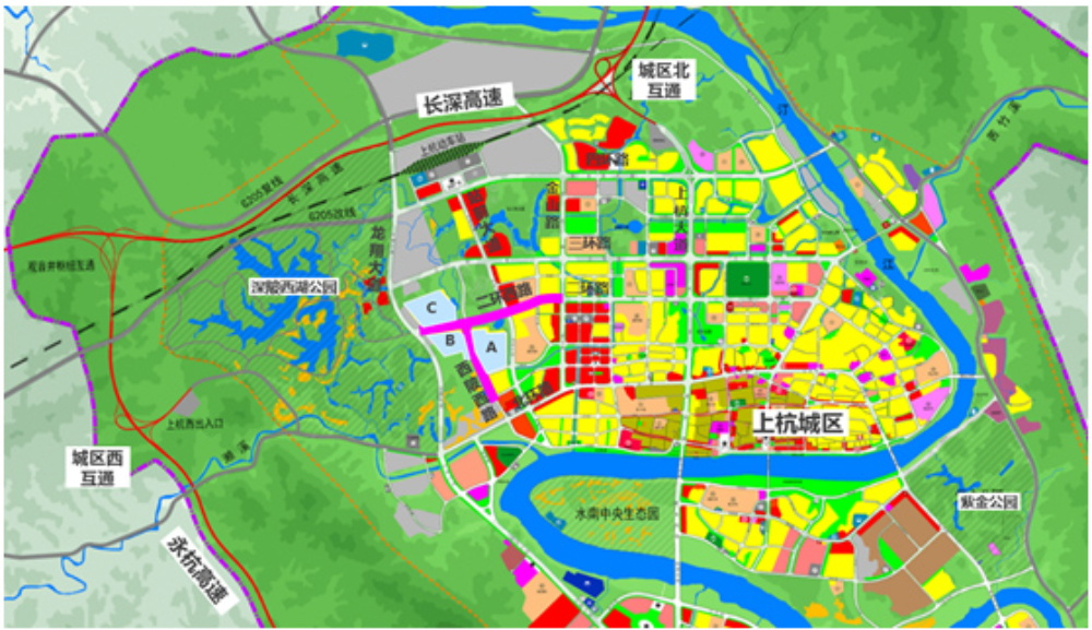 上杭縣城區(qū)二環(huán)西路城市道路工程（一期）